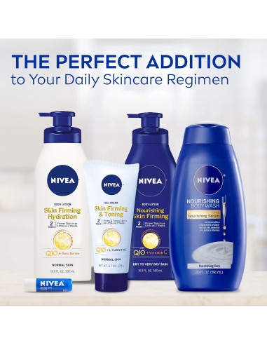 Crema Gel Corporal Reafirmante NIVEA 190g Q10 Ácido Hialurónico
