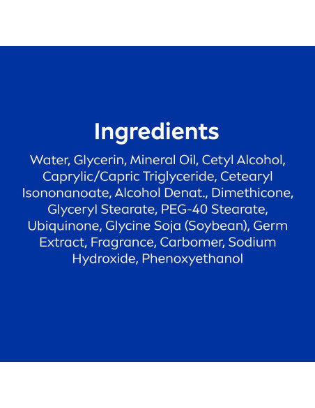 Crema Gel Corporal Reafirmante NIVEA 190g Q10 Ácido Hialurónico