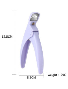 Cortador de Uñas Acrílicas Profesional Pxiryanlow Rosa 2