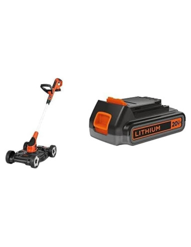 Cortadora de Césped 3 en 1 Black+Decker MTC220 Batería 2Ah