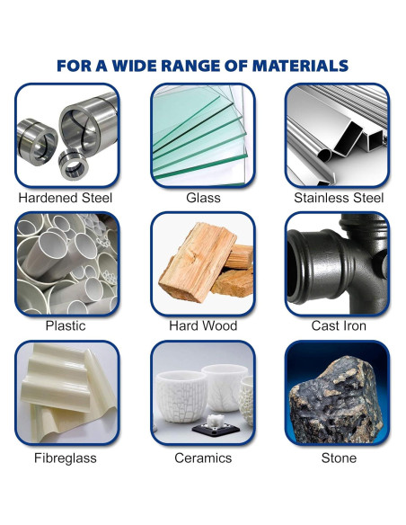 Fresa de Carburo TaitaTools 1/4" Eje Doble Corte 12.17mm