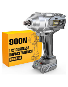 Llave de impacto inalámbrica 1/2" DIYtoolifz 750 N.m 20V