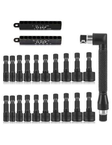 Juego de 20 Puntas de Destornillador TLEEP Acero Vanadio