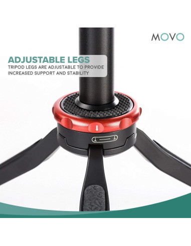 Kit de Video Movo SmartCine para Smartphone con Trípode y Micrófono