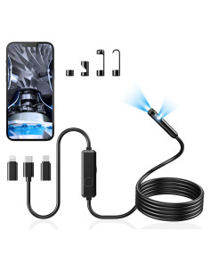 Cámara Endoscópica Acoath 1920P HD Doble Lente 3m IP67