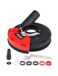Shroud de Polvo Dastool 5" para Amoladora Angular Universal
