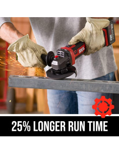 Amoladora Angular SKIL PWRCore 20V Sin Escobillas 5Ah 2