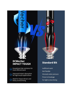 Paquete de 10 Puntas Torx T20 de 5.08 cm Acero S2 DCWecher 2