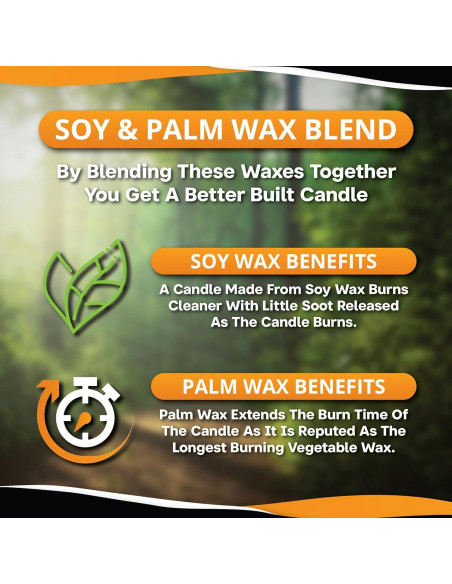 Vela de Emergencia 3 Mechas SE Survivor 36 Horas Cera Soja