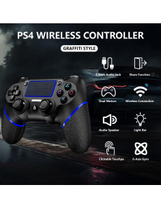 Controlador Inalámbrico SZDILONG para PS4/Pro/Slim - Bluetooth, 6 Ejes 2