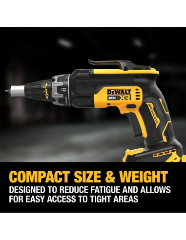 Atornillador de Pladur DEWALT 20V Max DCF630B Sin Escobillas