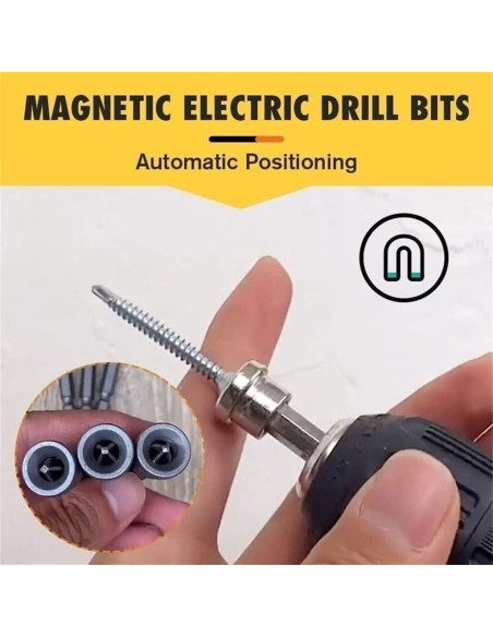 Juego de 5 Puntas de Destornillador Magnéticas Teursa PH2