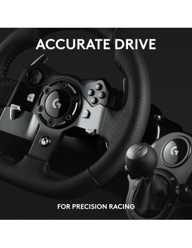 Volante de Carreras Logitech G920 + Cambio de Fuerza - Xbox y PC