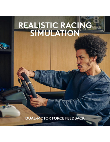 Volante de Carreras Logitech G920 + Cambio de Fuerza - Xbox y PC