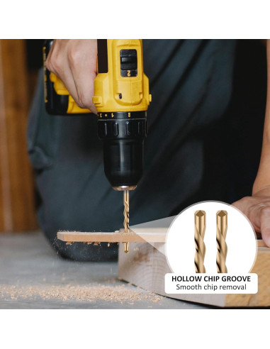 50 Brocas para Panel de Yeso SHASUXTING Acero M2 5.97 cm