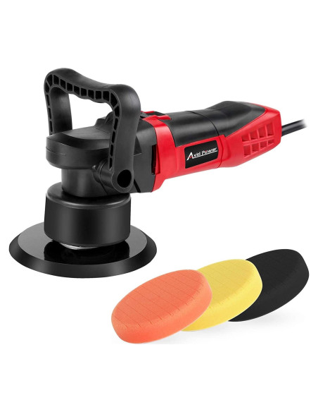 Pulidor Orbital Aleatorio AVID POWER 6" con 3 Almohadillas