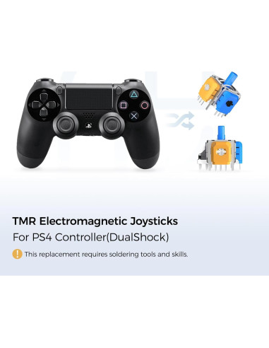 Joystick TMR Electromagnético AKNES para Controlador PS4 - 1 Par