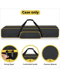 Bolsa de Almacenamiento para Sierra de Pértiga Steadtep Amarillo 2