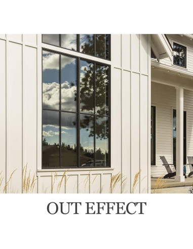 Película de Privacidad para Ventanas FILMGOO 30x218 cm Reflectante