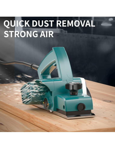 Cepillo eléctrico DNTI 2920B 3.8A 82mm 15000RPM para madera