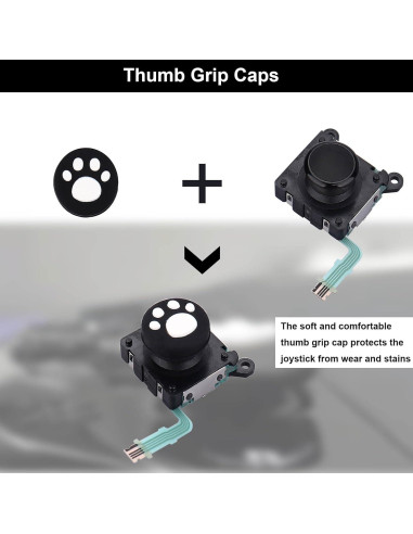 Reemplazo Joysticks Analógicos 3D Ikpek para PS Vita 2000