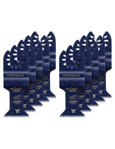 Hojas de Sierra Oscilante Norske NOTP278 Bi-Metal 3.2 cm - 10 Piezas