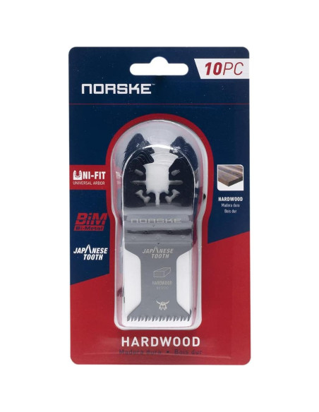 Hojas de Sierra Oscilante Norske NOTP278 Bi-Metal 3.2 cm - 10 Piezas
