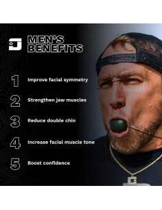 Ejercitador Facial Jawzrsize Pop 'N Go - Tonifica Mandíbula y Cuello 2