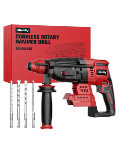 Taladro de Martillo Rotativo Inalámbrico MtiolHig 18V 1500 RPM