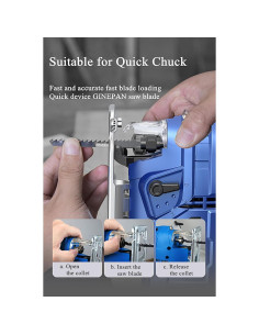 Cuchillas de sierra de calar T Shank GINEPAN T101AO 20PCS 2