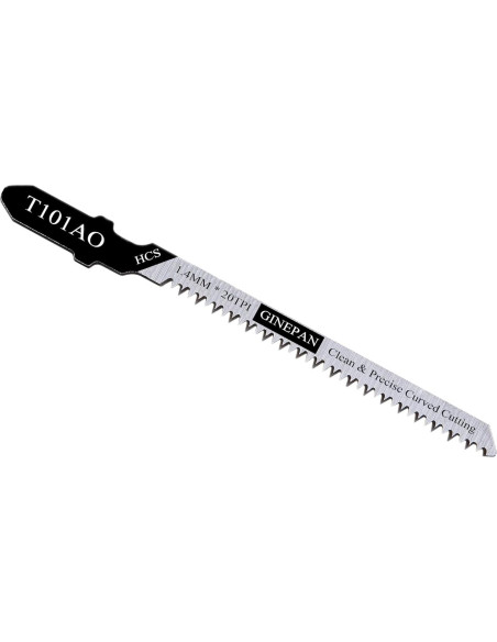 Cuchillas de sierra de calar T Shank GINEPAN T101AO 20PCS