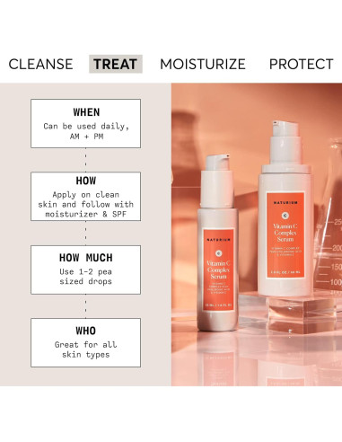 Suero Facial Antienvejecimiento Naturium 28.35 g Vitamina C