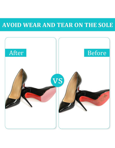 6 Protectores Antideslizantes para Tacones TORIHIKI 10.16x24.89cm