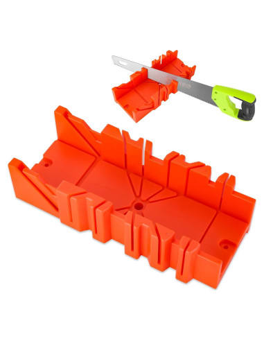 Caja de Inglete de Plástico DNA MOTORING 1pc para Carpintería