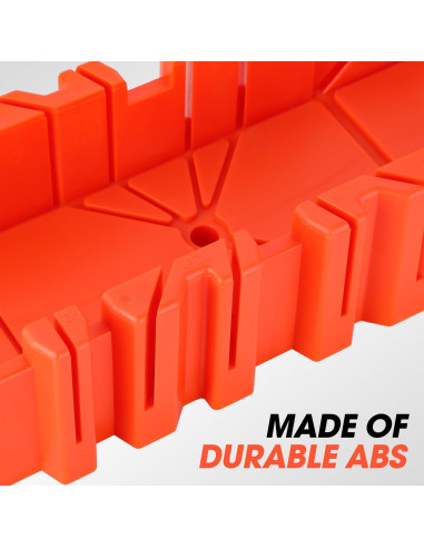 Caja de Inglete de Plástico DNA MOTORING 1pc para Carpintería