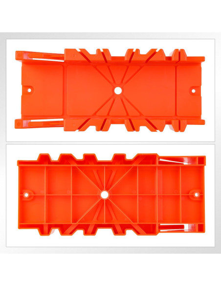 Caja de Inglete de Plástico DNA MOTORING 1pc para Carpintería