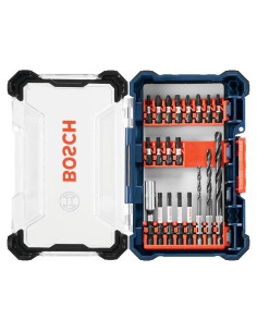 Juego de 20 Piezas Bosch DDMS20 para Perforación y Atornillado