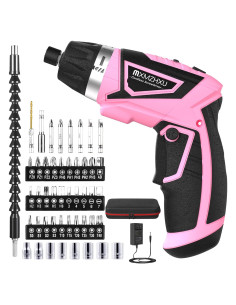 Destornillador Inalámbrico 8V MXMZHXU con 47 Piezas y Luz LED