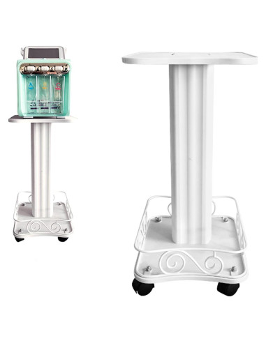 Carro de Salón DNYSYSJ Blanco 2 Niveles 69cm 40kg