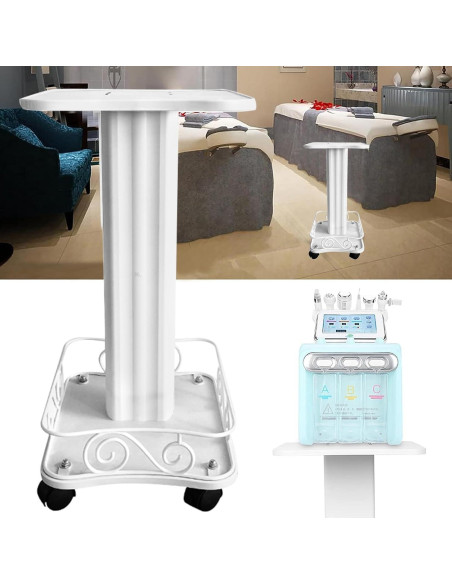 Carro de Salón DNYSYSJ Blanco 2 Niveles 69cm 40kg