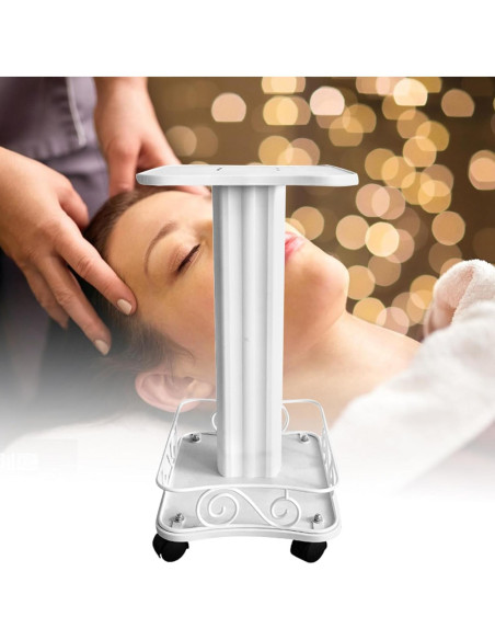 Carro de Salón DNYSYSJ Blanco 2 Niveles 69cm 40kg