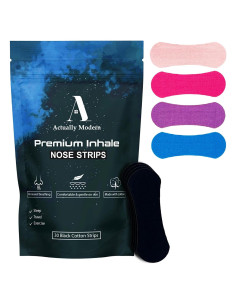 Tiras Nasales Inhale Actually Modern - 30 Unidades para Dormir