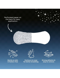 Tiras Nasales Inhale Actually Modern - 30 Unidades para Dormir 2