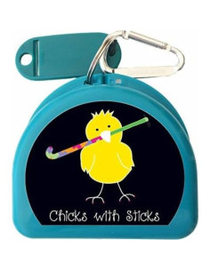 Estuche Protector Bucal Hockey sobre Hierba Aqua - Now Associates 2