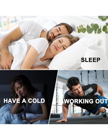 Tiras Nasales UPMOSTEK Anti Ronquidos 120 Unidades Alivio Congestión