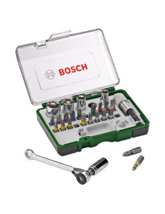 Juego de Destornilladores Ratchet Bosch 27 Pcs - Profesional