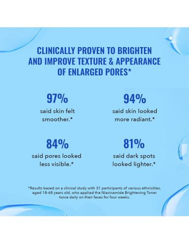 Tónico Iluminador Good Molecules 30 ml - Niacinamida y Arbutina