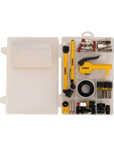 Kit de Acopladores y Enchufes DEWALT 25 Piezas Industrial