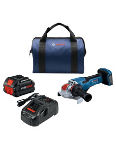 Amoladora Angular Bosch GWX18V-13PB14 18V X-LOCK 5-6" con Batería 8 Ah