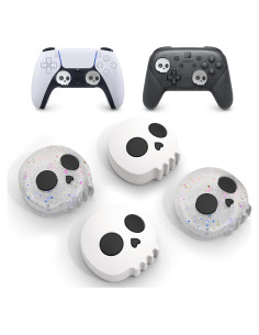 Tapas de Agarre JINGDU para Joystick PS5/PS4/Switch Pro/Xbox